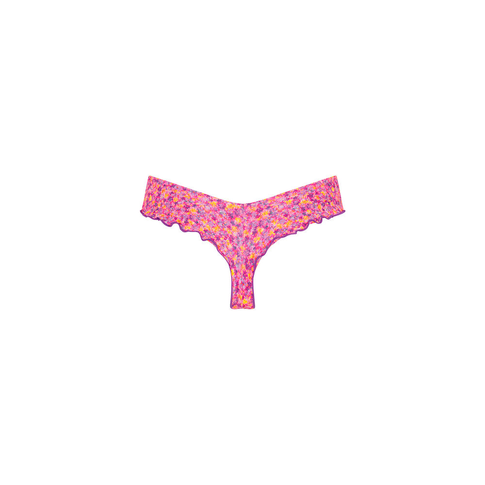 Kulani Kinis Lettuce Frill Thong Bikini  GelatoBloom L