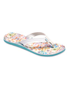 Roxy Vista Loreto Womens Sandal WBL-White-Blue 5