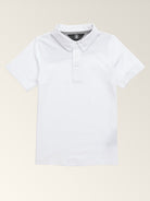 Volcom Wowzer Short Sleeve Kids Polo Shirt WHI-White 7