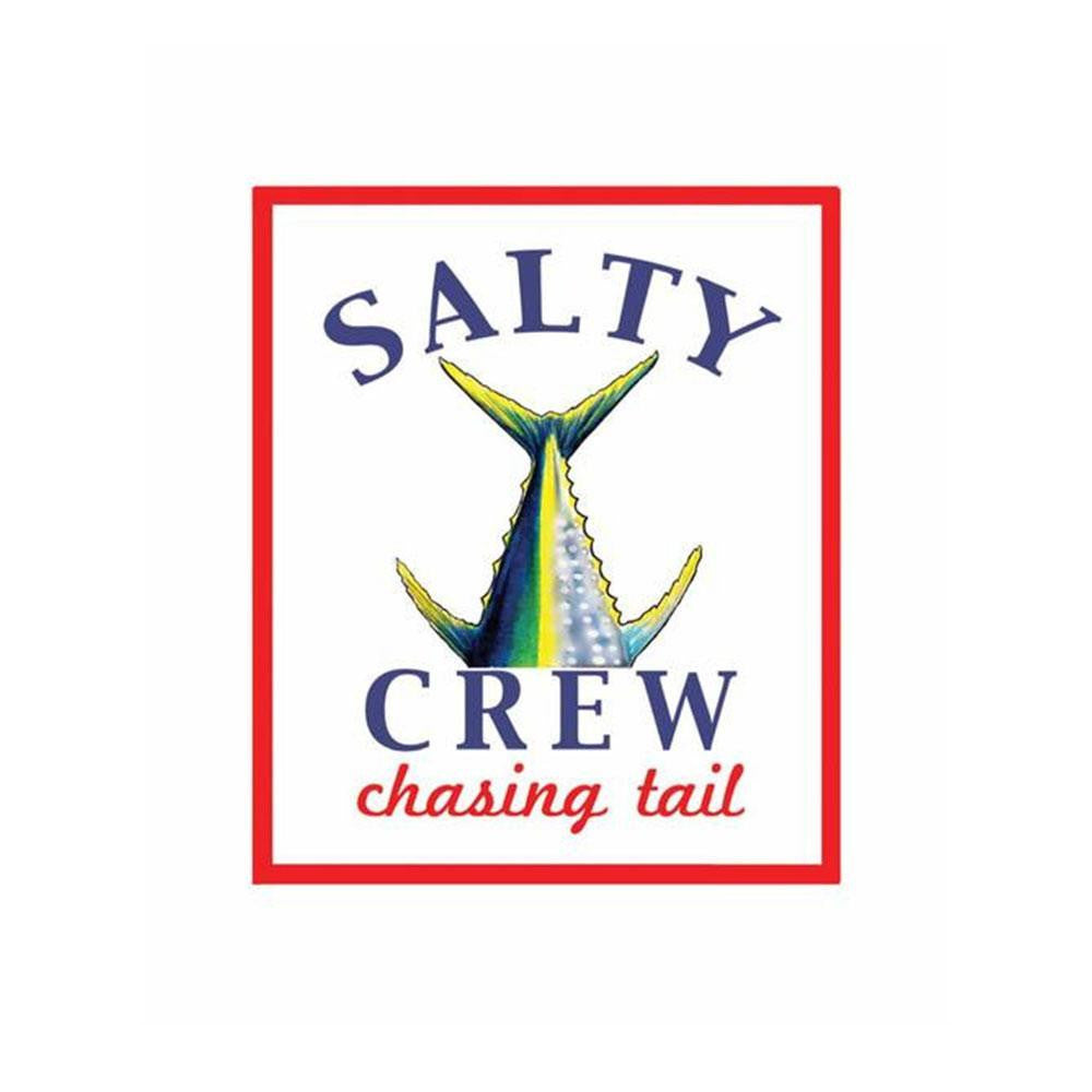 Salty Crew Chasing Tail Sticker Black OS