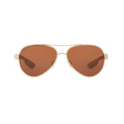 Costa Del Mar Loreto Sunglasses Rose Gold Copper 580P