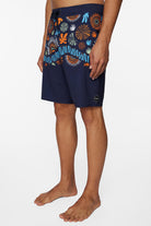 O'Neill Hyperfreak Heist Print Boardshort NVY 38