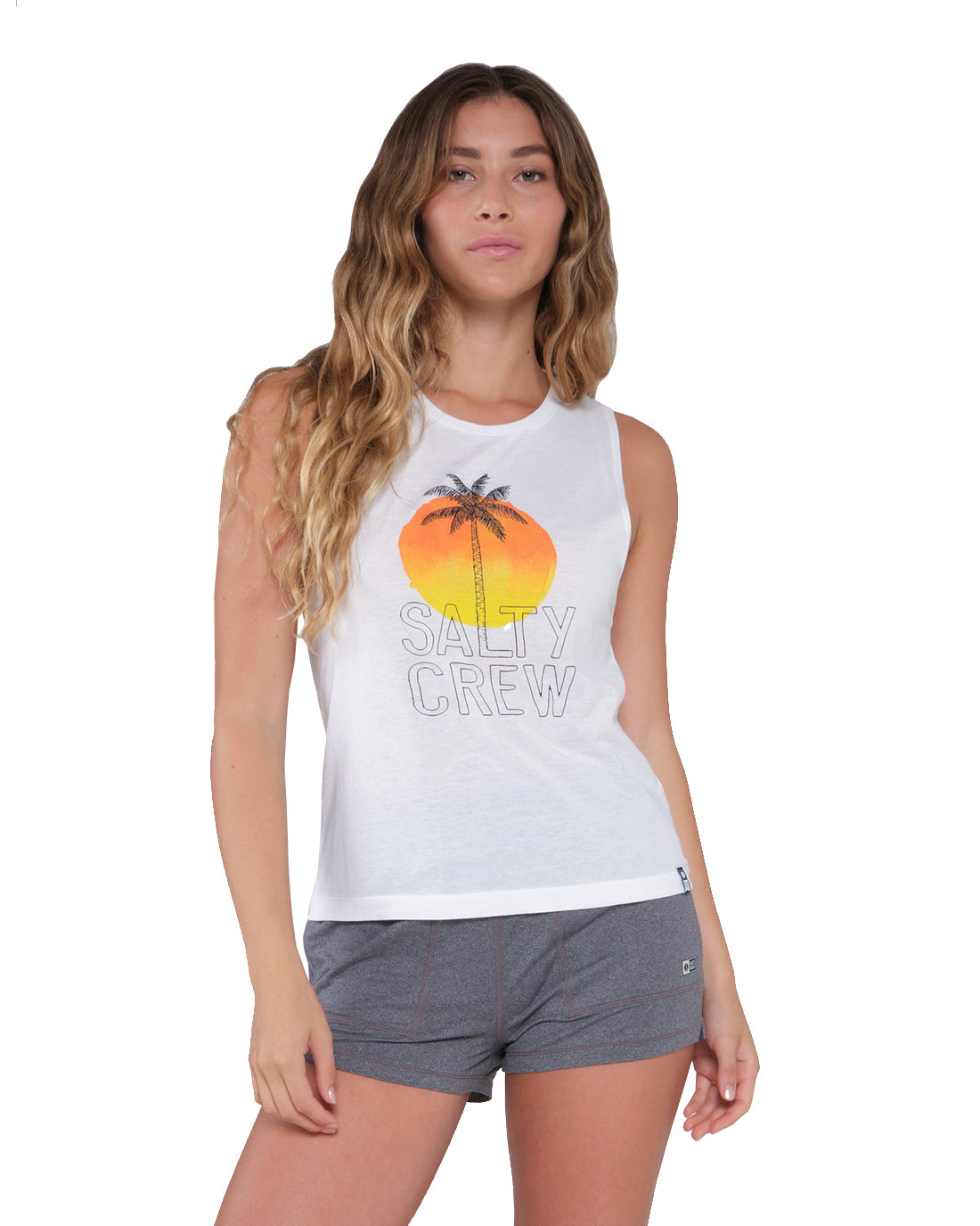 Salty Crew Summer Vibe Muscle Tank White XL