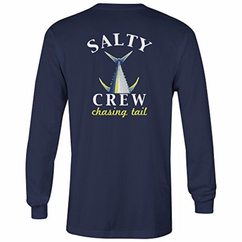 Salty Crew Chasing Tail L/S Tee Navy L