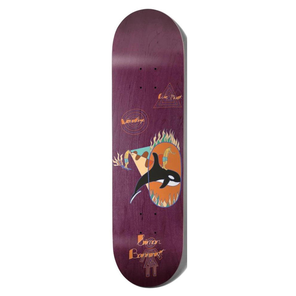 Girl Skateboards Visualize Deck Bannerot 8.25