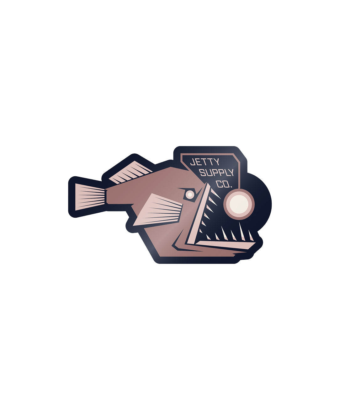Jetty Anglerfish Sticker OS