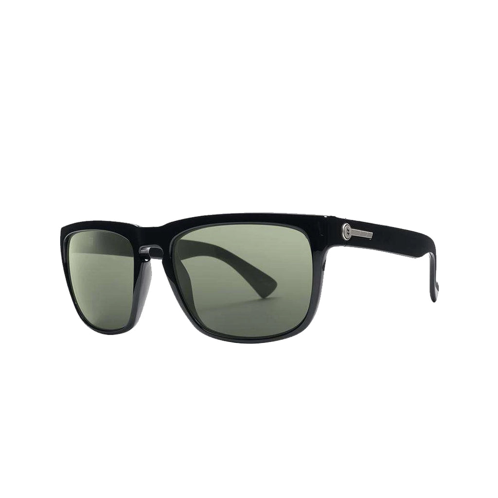 Electric Knoxville Polarized Sunglasses Gloss Black Ohm-Grey Square