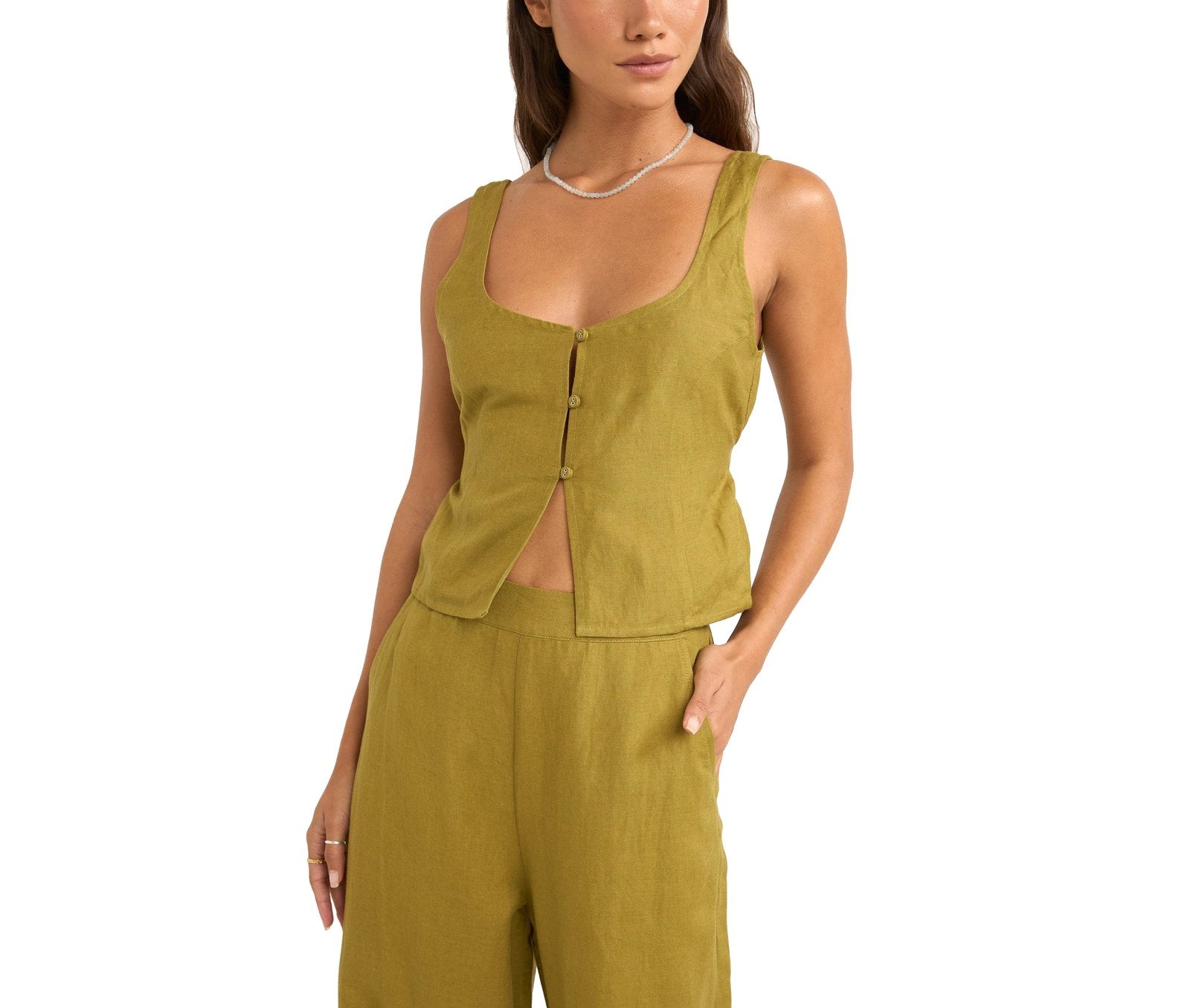 Rhythm Maya Vest Top OLI M