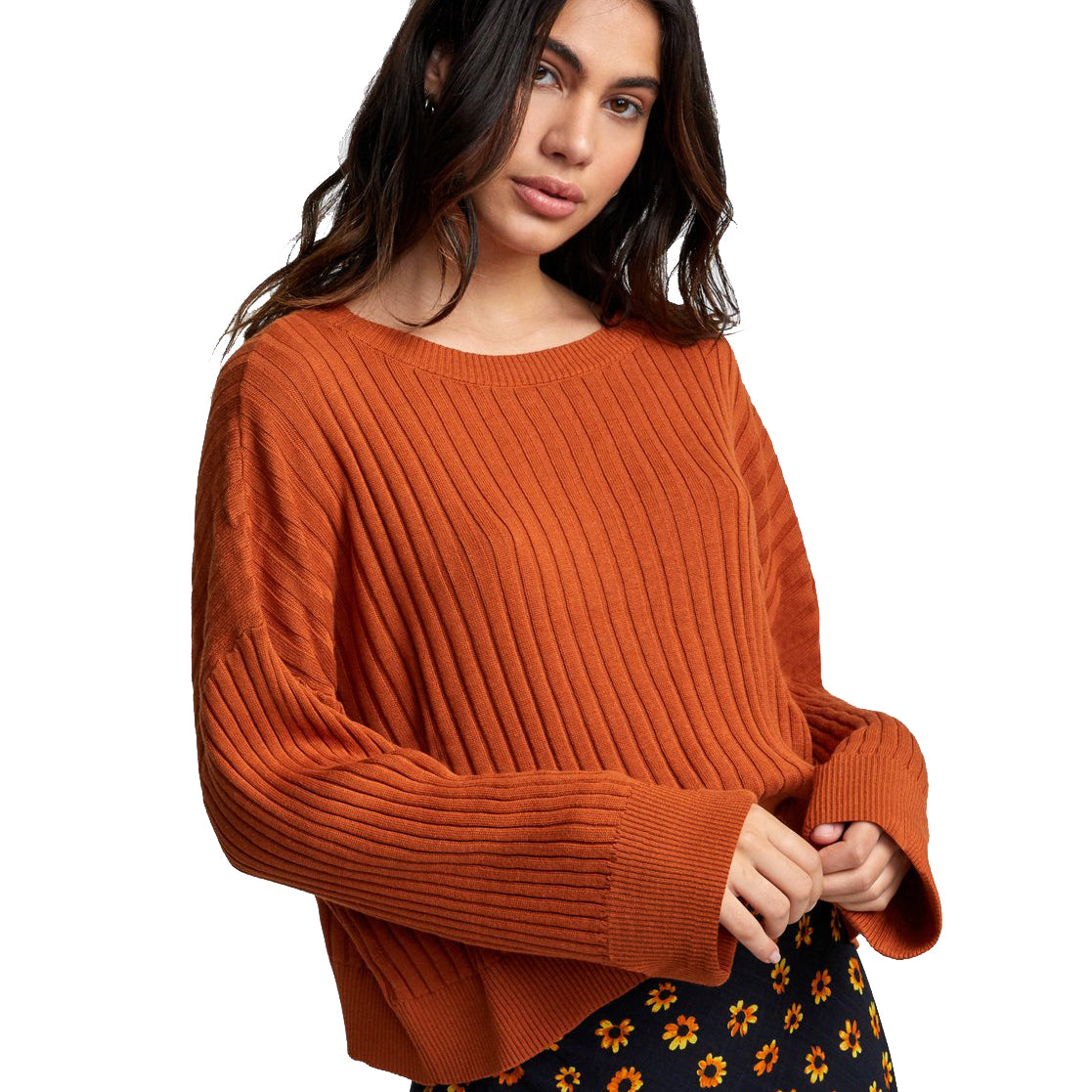 RVCA Sydney Sweater  DOR-DarkOrange XS