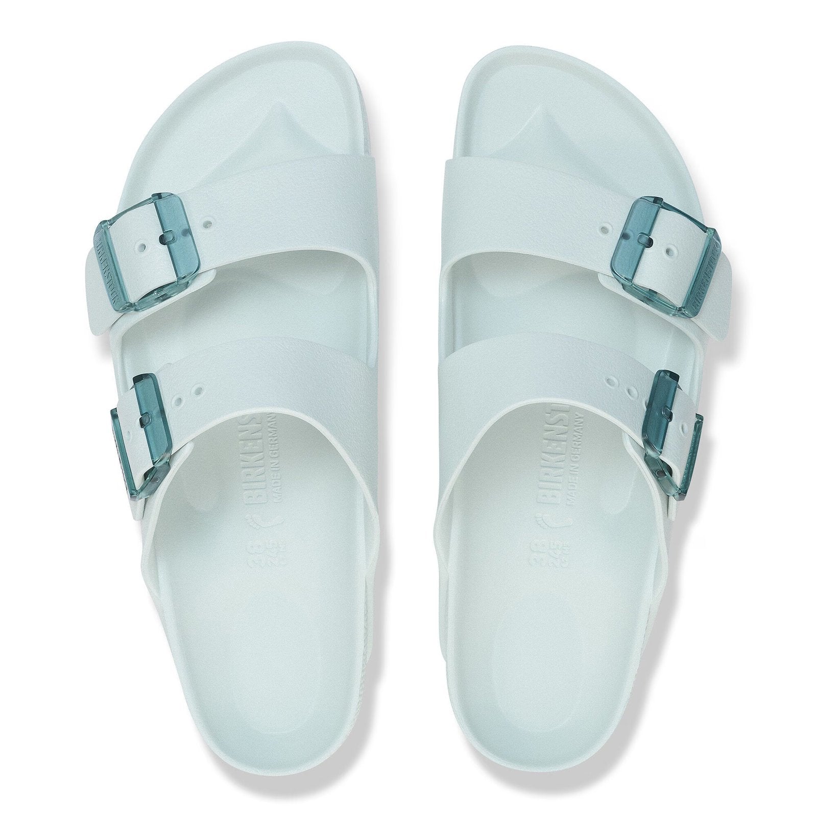 Birkenstock Arizona Stealth Buckle Active EVA Womens Sandal Surf Green 9
