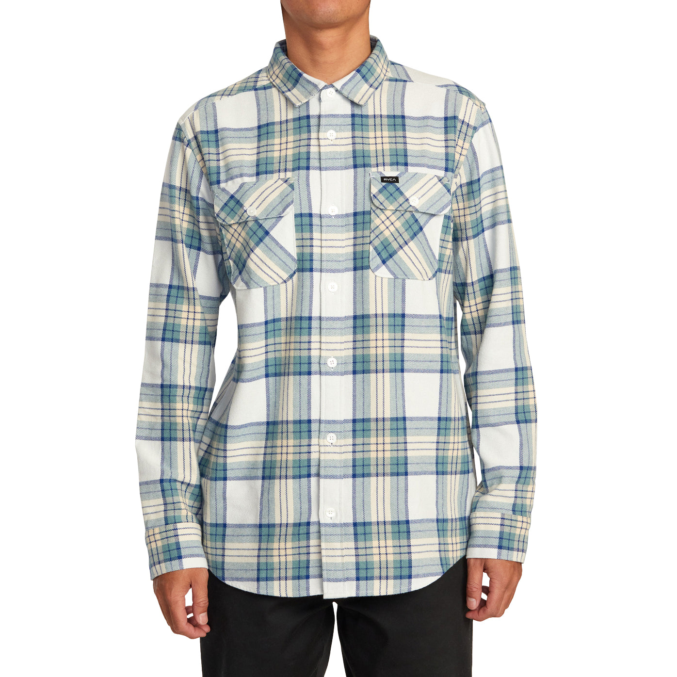 RVCA That'll Work Flannel LS Woven BDG0 S
