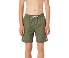 Katin Poolside Boys Volley Short OLIVE S