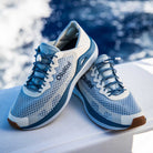 Olukai Ahi Mens Shoe ELWS-Blue Pearl-White Sand 10.5
