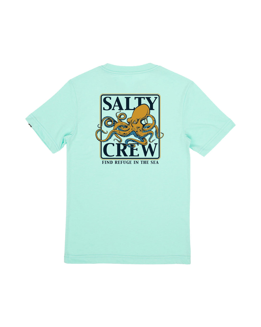 Salty Crew Ink Slinger Boys SS Tee Sea Foam XL