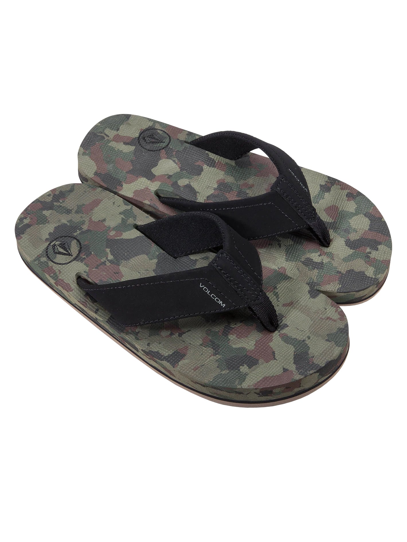 Volcom Victor Big Youth Boys Sandal DCA-Dark Camo 3 Y