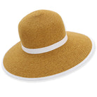 Sun N Sand Posy Straw Hat WHT OS