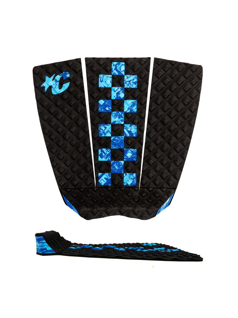 Creatures of Leisure Jack Freestone Lite Traction Pad Black Cyan Royal Swirl Chex