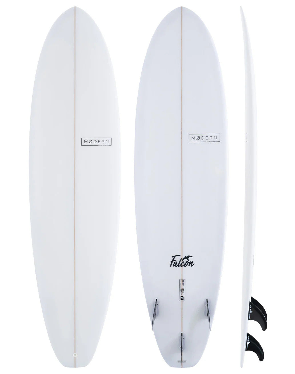 Global Surf Industries Modern Falcon Surfboard Clear 6ft8in
