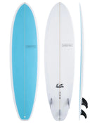 Global Surf Industries Modern Falcon Surfboard ElectricBlue 6ft8in