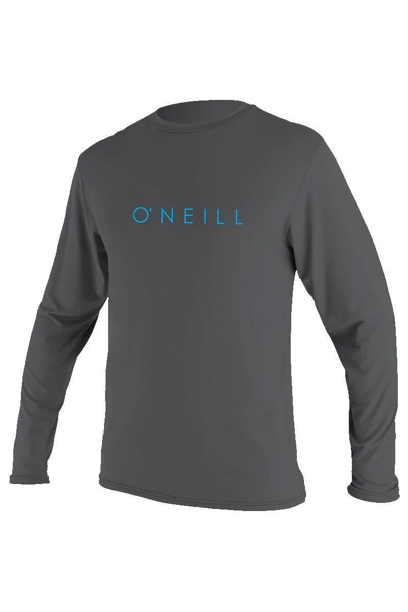 O'Neill Youth Basic Skins UPF30 LS Sun Shirt 189-Smoke 8