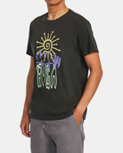 RVCA Sun Worship Tee PTK-Pirate Black S