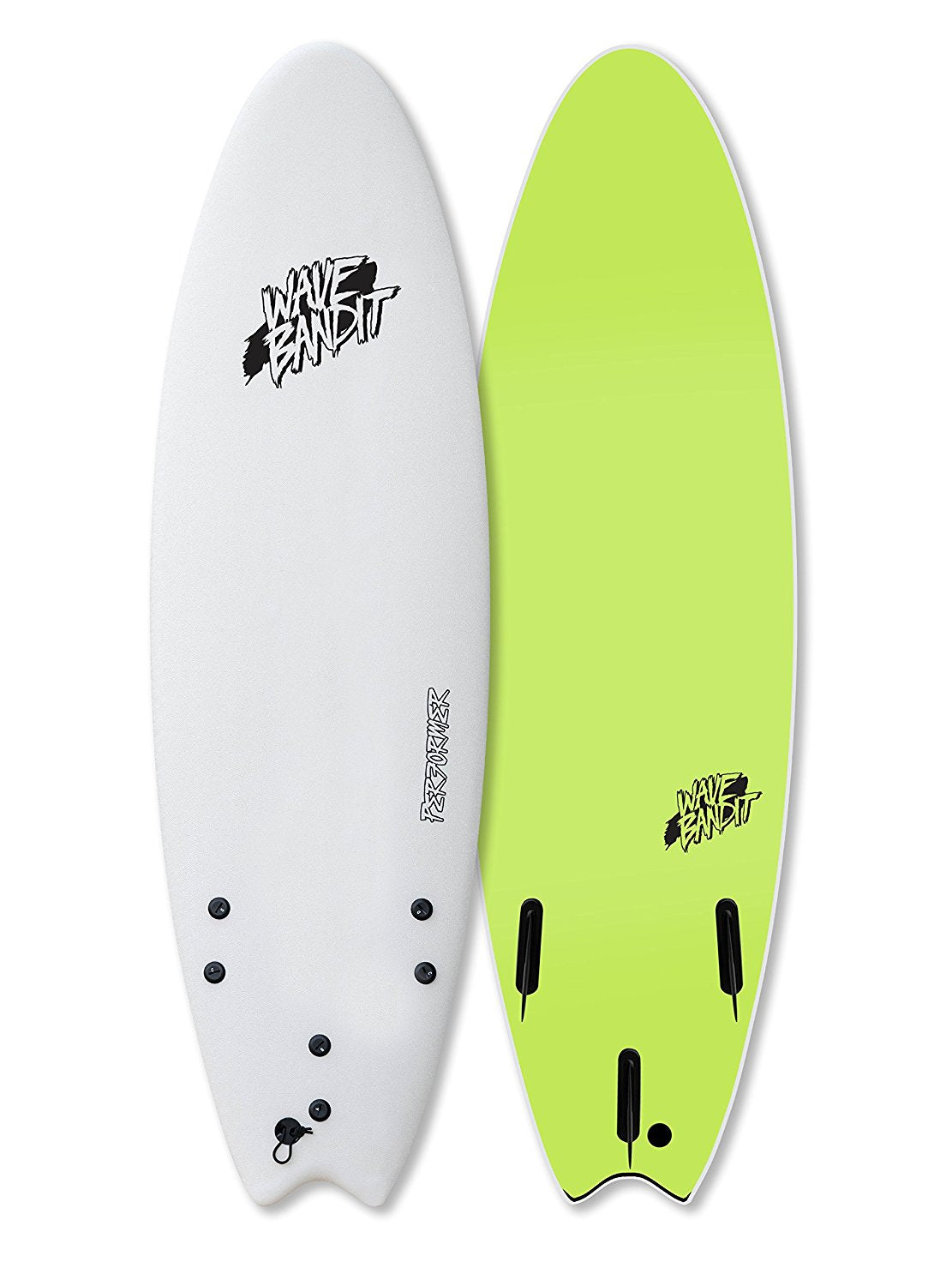 Wave Bandit Performer Soft Surfboard | Tri-Fin Softop