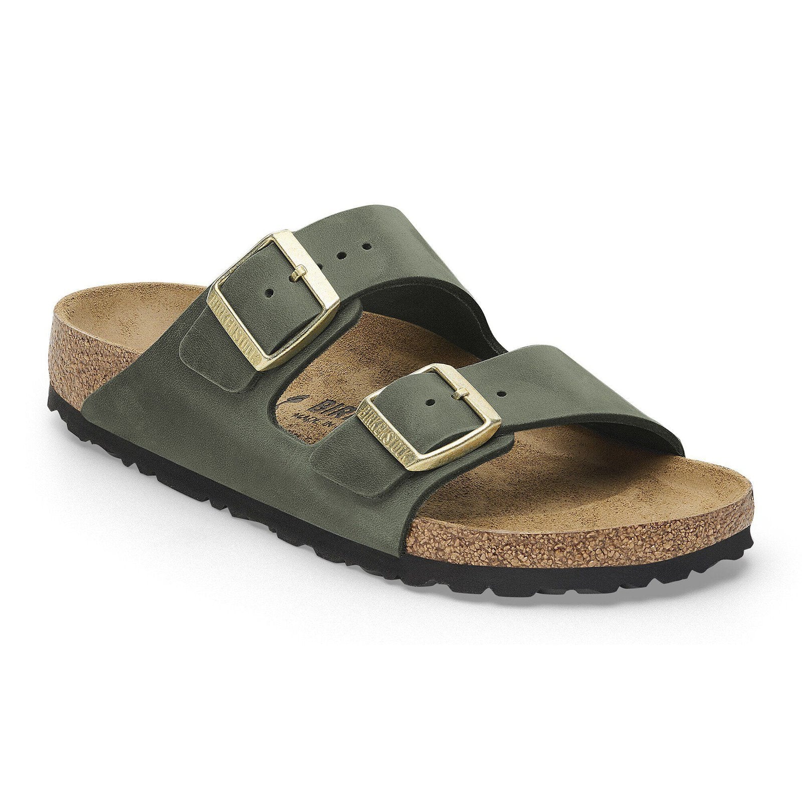 Birkenstock Arizona Womens Sandal Oiled Leather-Thyme 10