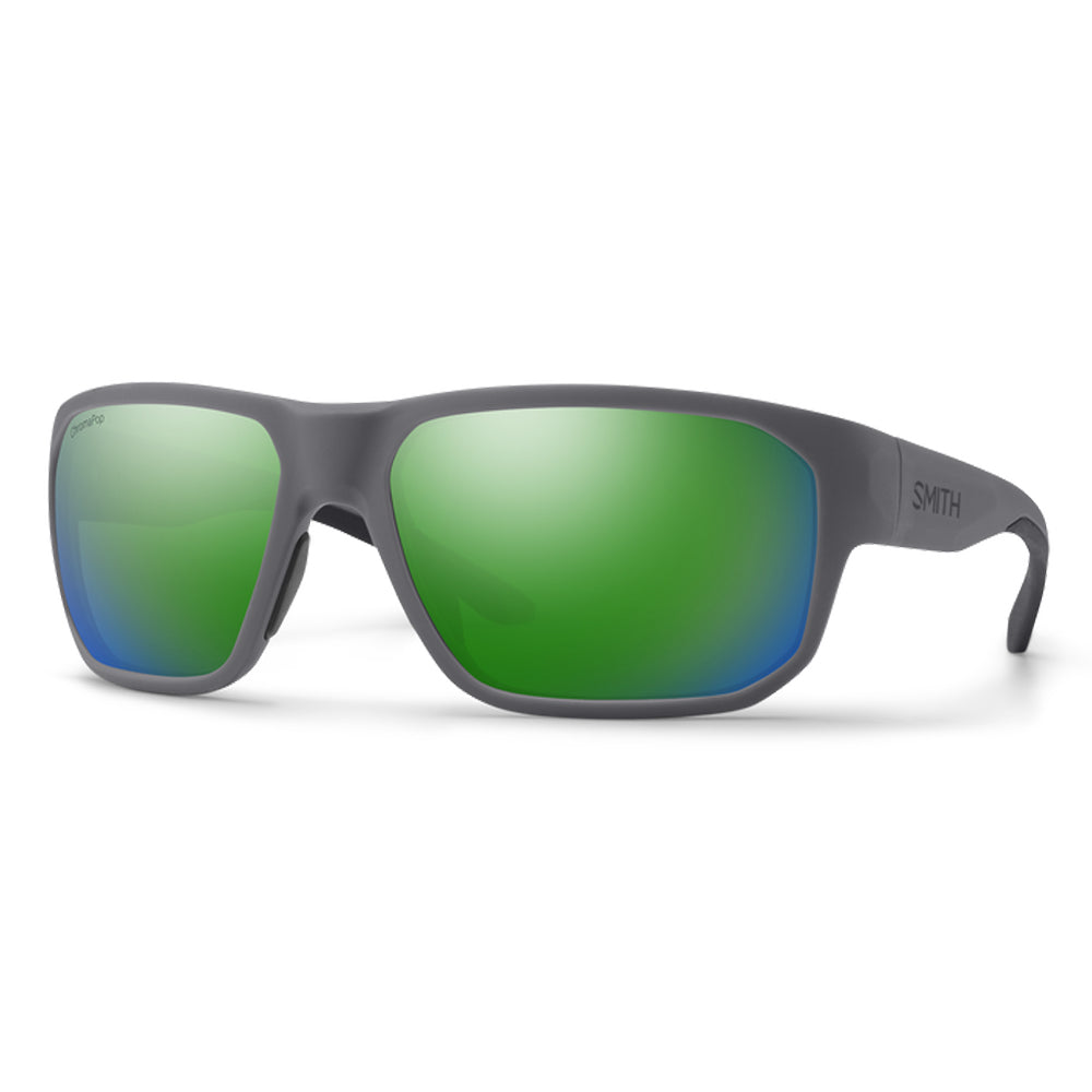 Smith Arvo Polarized Sunglasses MatteCement GreenMirror