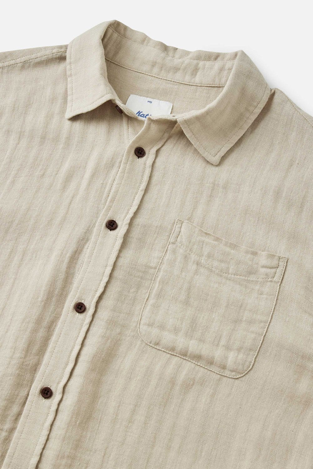 KATIN ALAN SOLID SHIRT LIGHT GRAY (LIGHT GRAY) XL