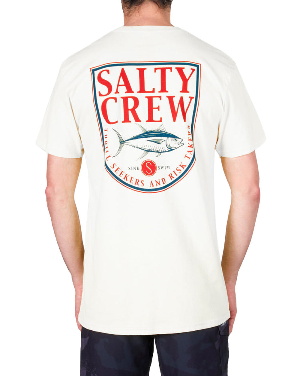 Salty Crew Current Standard SS Tee WHT XXL