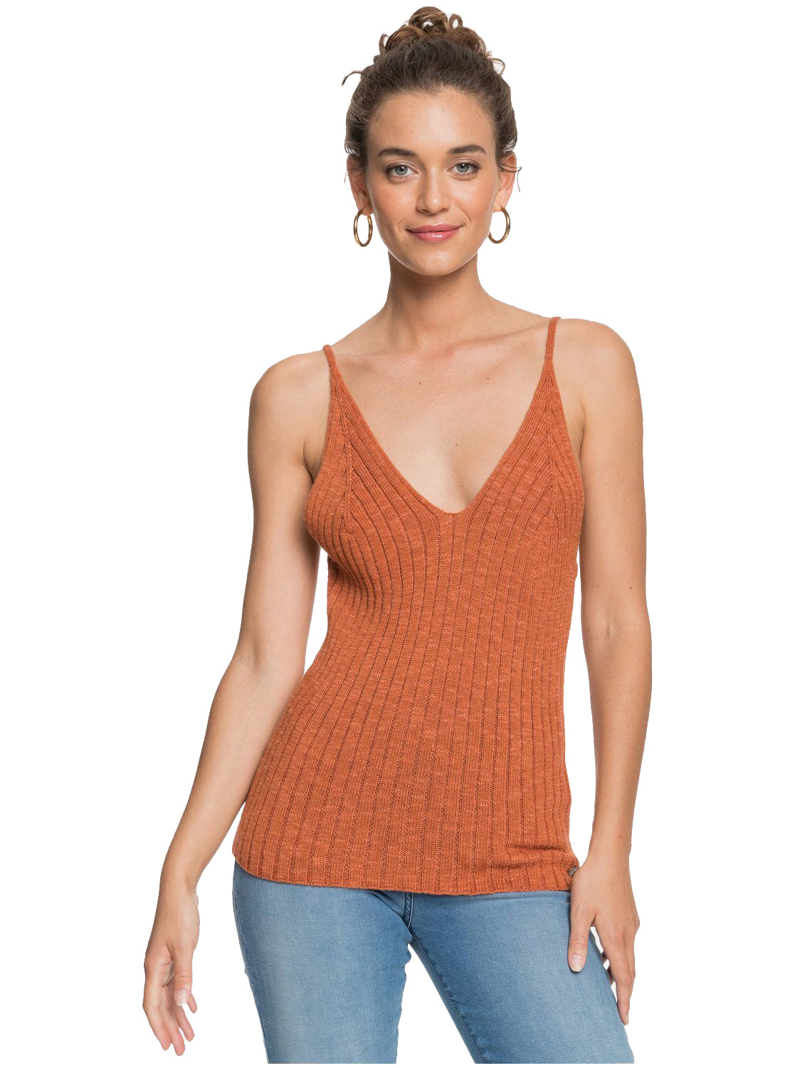 Roxy Moon Bird Knitted Strapped Top NNY0 M