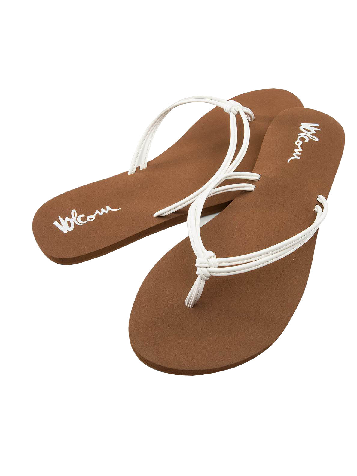 Volcom Forever and Ever 2 Womens Sandal WHT-White 6