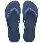 Havaianas Slim Sparkle 2 Womens Sandal 0089-Indigo Blue 9