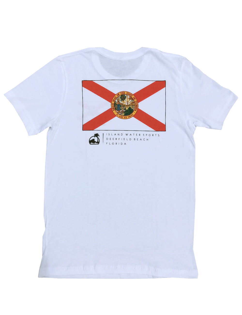 Island Water Sports Florida Pride S/S Tee White XXXL