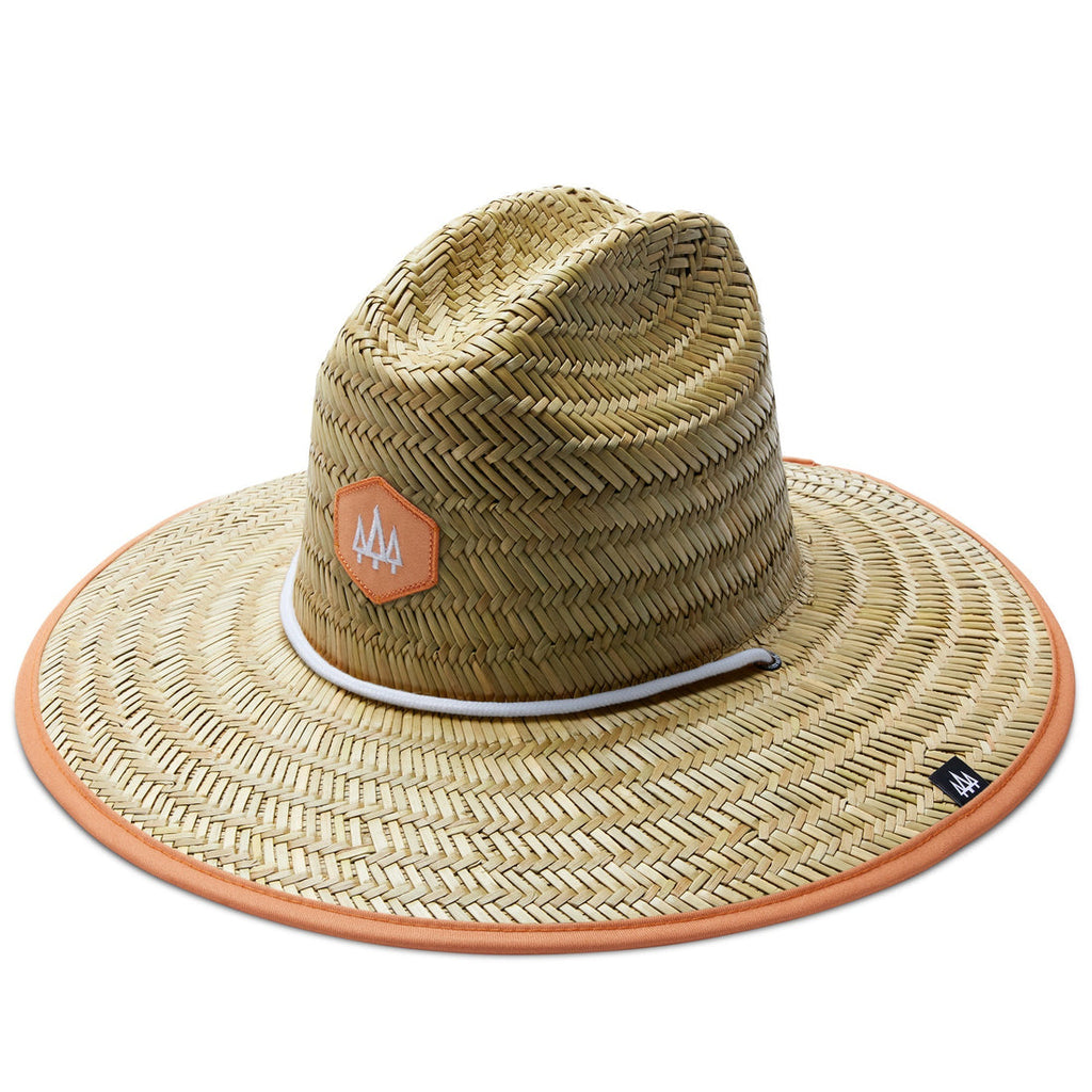 Hemlock Wide Brimmed Hat Tangerine OS