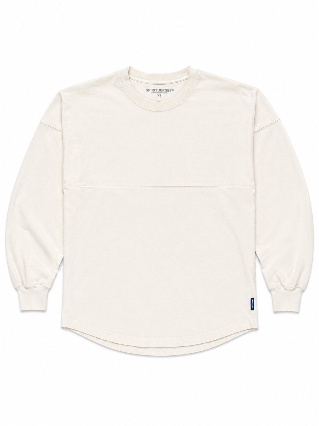 Spirit Jersey Original Crew Neck City LS  Boca-Chalk M