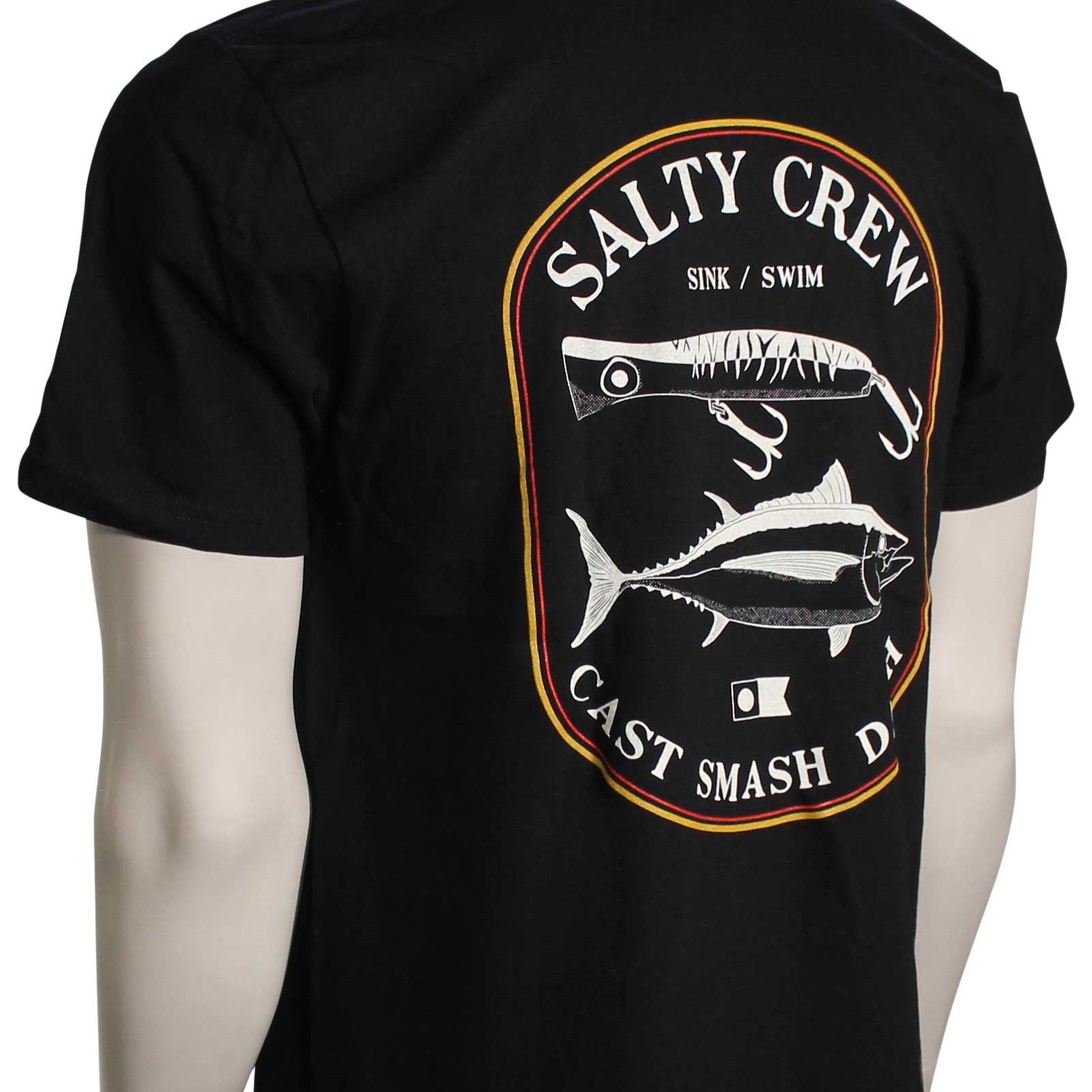 Salty Crew Surface Standard SS Tee Black L