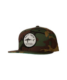 Salty Crew Bruce 6 Panel Hat Camo OS