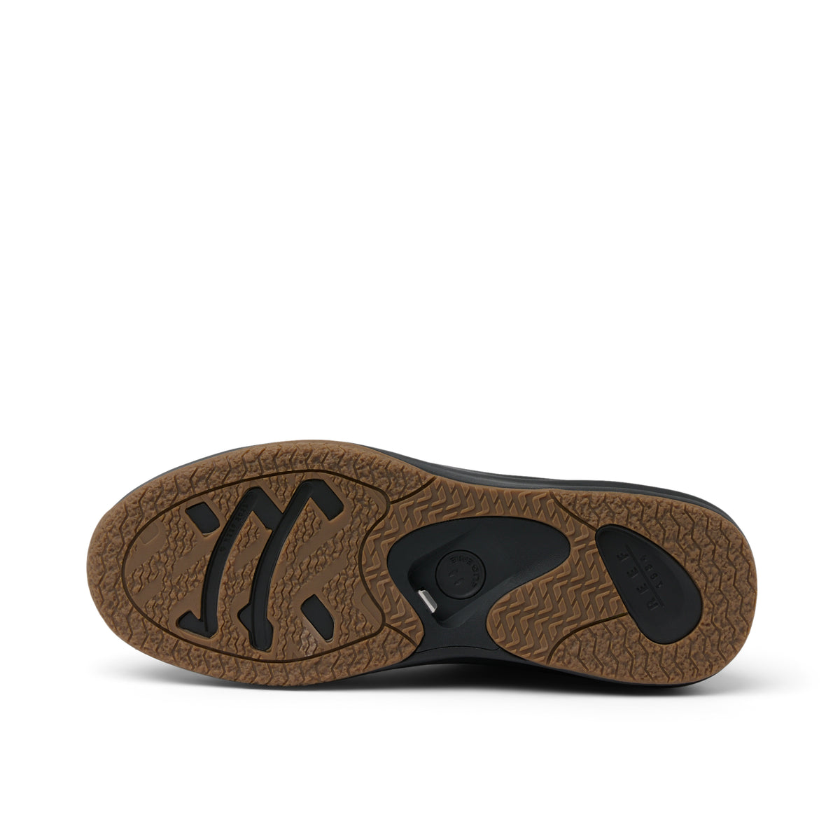 Reef Fanning Mens Shoe Black-Silver 12