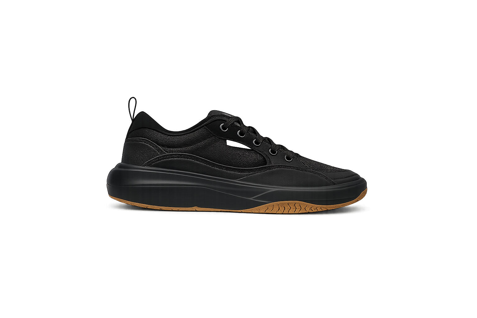 Reef Fanning Mens Shoe Black-Silver 8.5