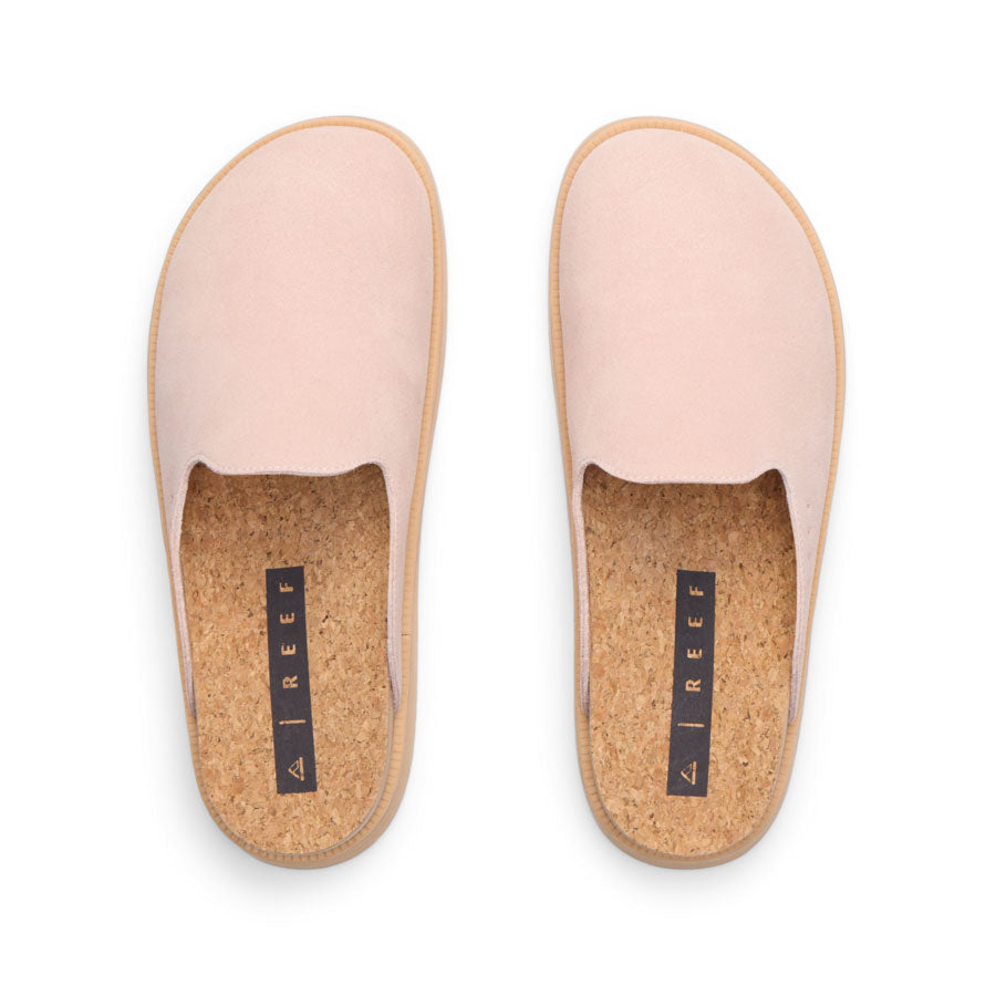 Reef Vista Skye Womens Clog Cameo Rose Suede 10