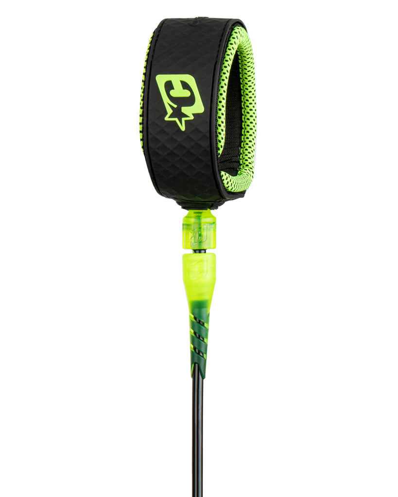 Creatures of Leisure Reliance Lite Leash Black-Lime 6ft0in