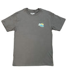 Island Water Sports Old School Logo S/S Tee Charcoal XXXL