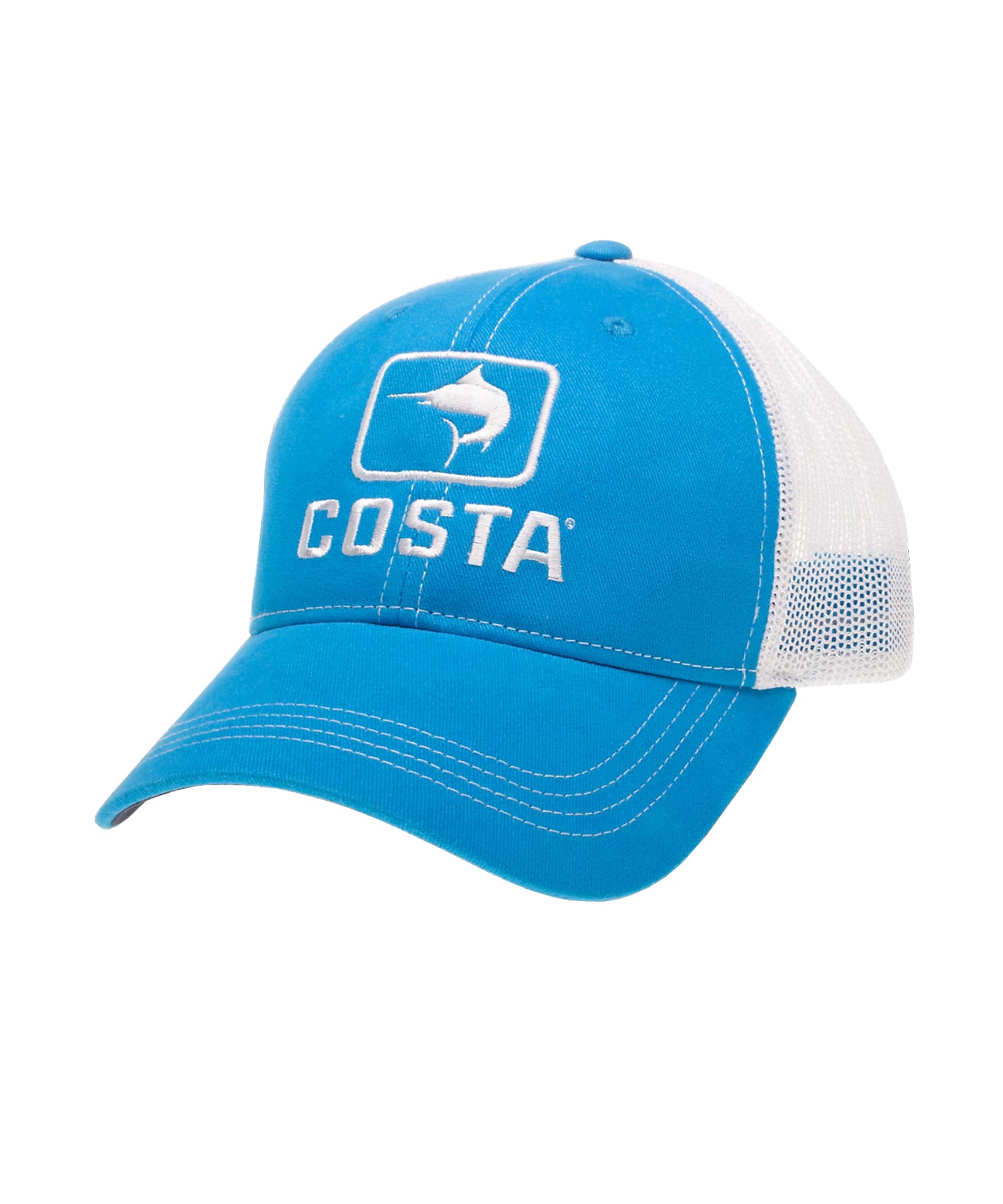 Costa Del Mar Marlin Trucker Hat Costa Blue OS