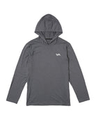 RVCA Sport Vent LS Hood CCH-Charcoal Heather L