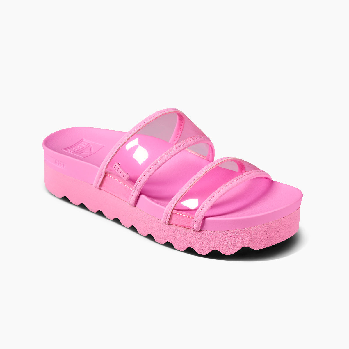 Reef Vista Hi-Energy Womens Sandal Light Neon Pink 10