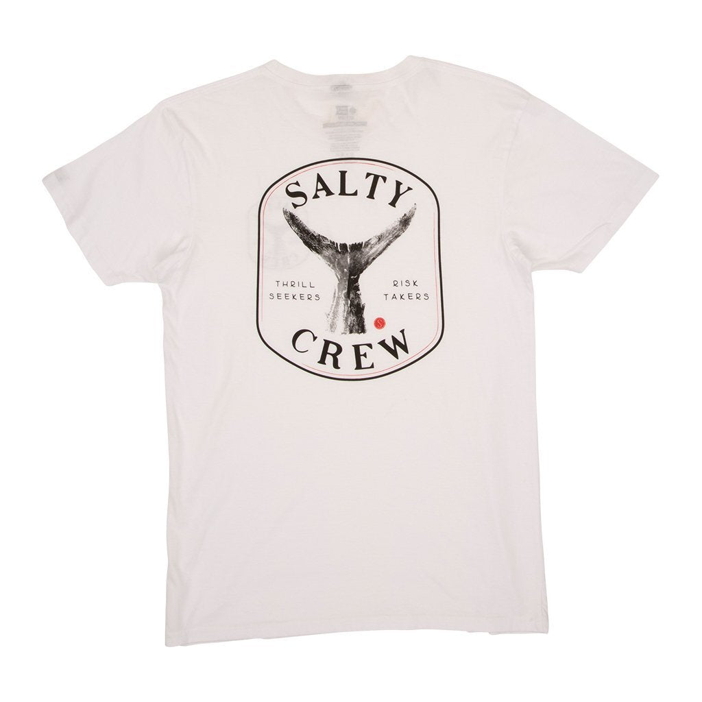 Salty Crew Fishstone Premium S/S Tee White L
