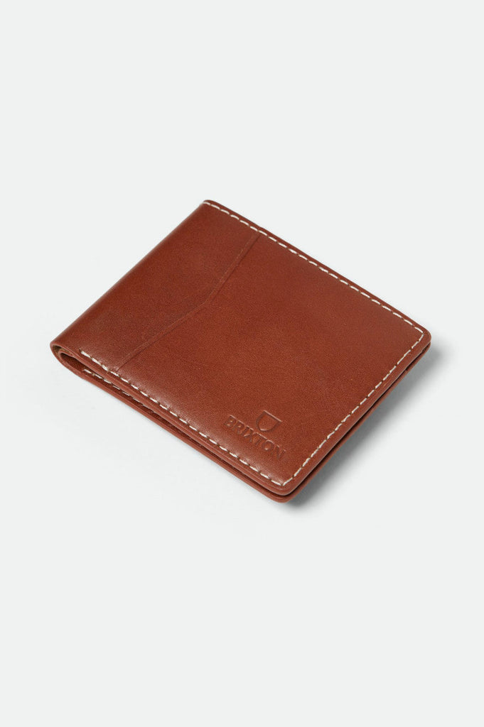 Traditional Leather Wallet - Brown.