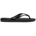 Havaianas Brazil Logo Mens Sandal 1069-Black-Black23 8