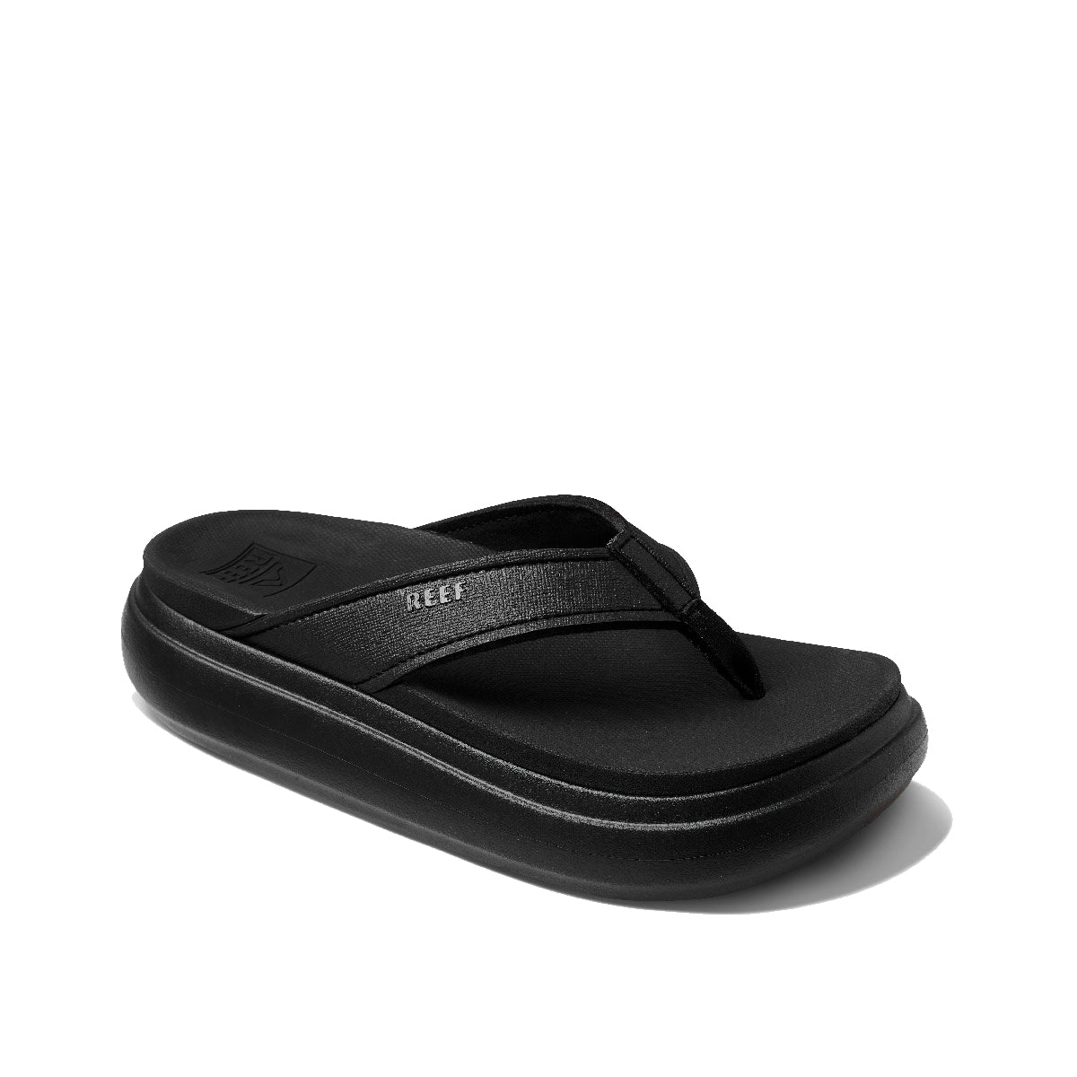 Reef Cushion Bondi Womens Sandals Black-Black 11